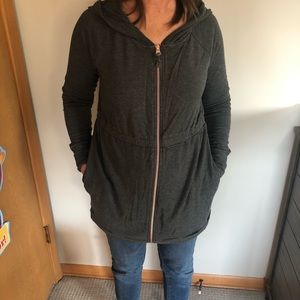 Isabel Maternity Zip Up Sweater